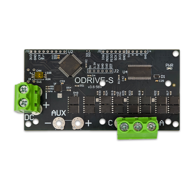 ODrive-S_V3.6-FOC-BLDC伺服单电机控制器
