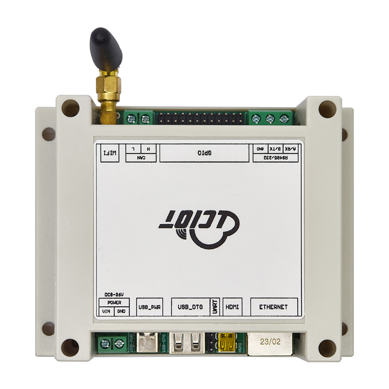 RK3328工控机 边缘计算盒子 以太网 WIFI C